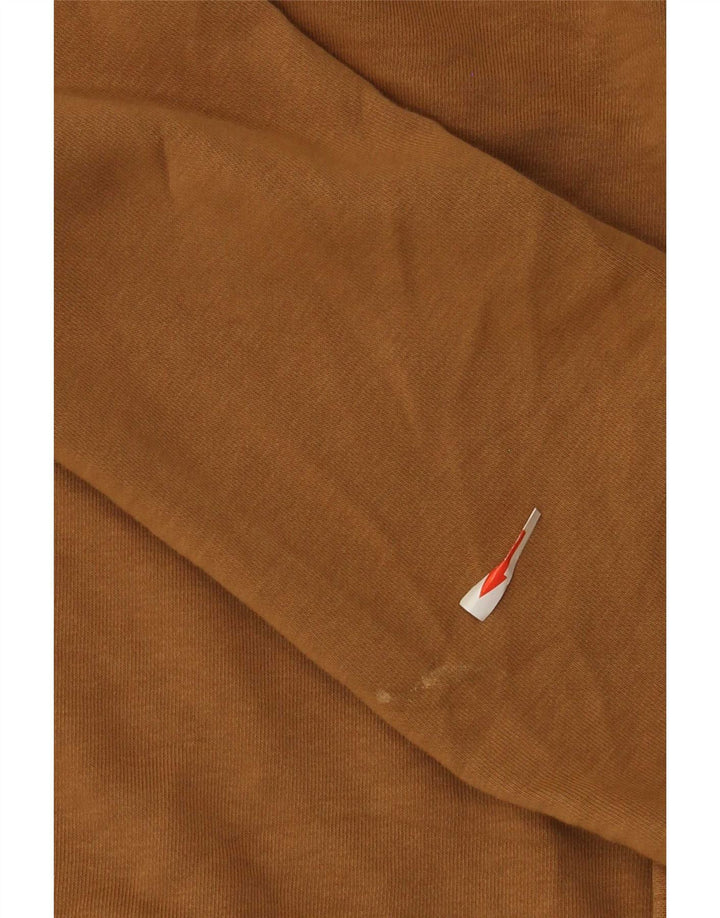 Męski sweter z grafiką Ted Baker, rozmiar 2, mały, brązowy, bawełniany