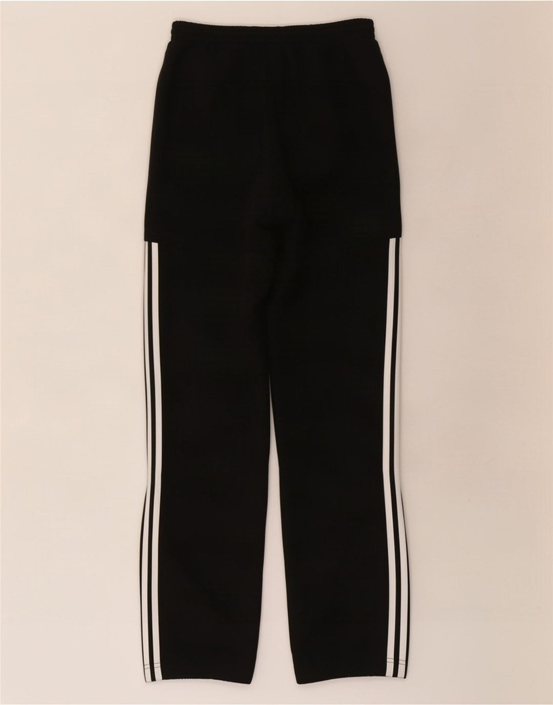 Męskie spodnie dresowe Adidas, małe, czarne, poliestrowe
