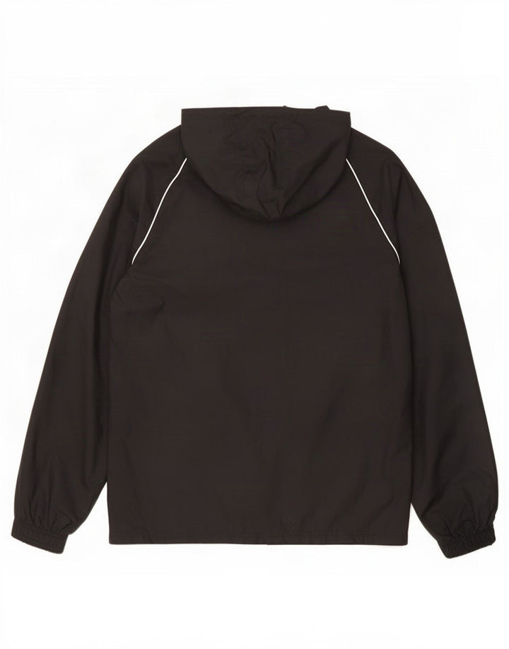 Męska kurtka przeciwdeszczowa Adidas z kapturem UK 36 Small Black Poliamid