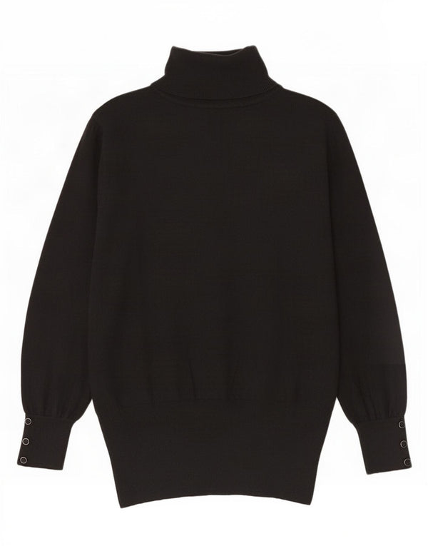 Marks & Spencer Damski sweter z wywijanym dekoltem, UK 20 2XL, czarny