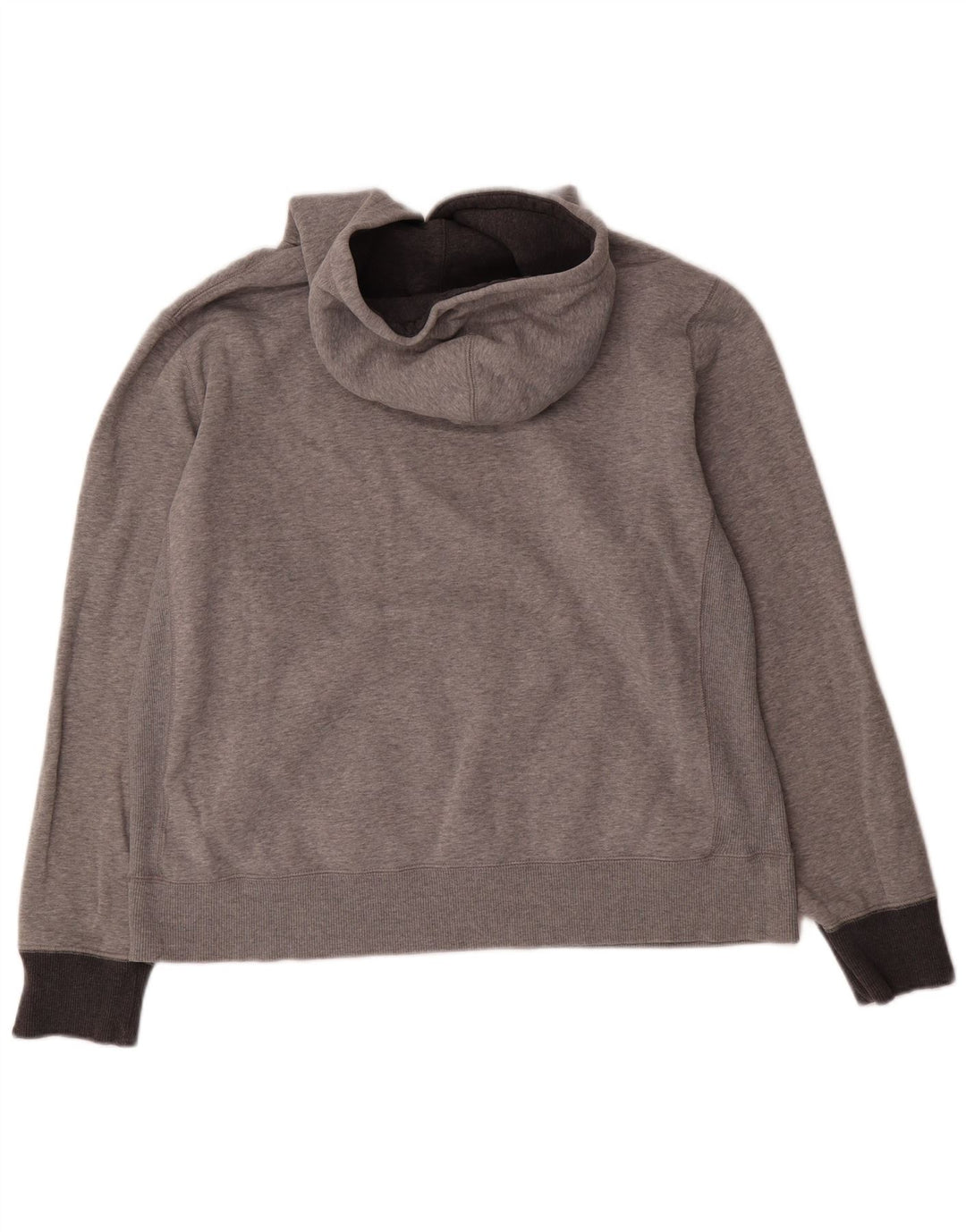 Męska bluza z kapturem Nike, średnia, szara, bawełniana nakrapiana