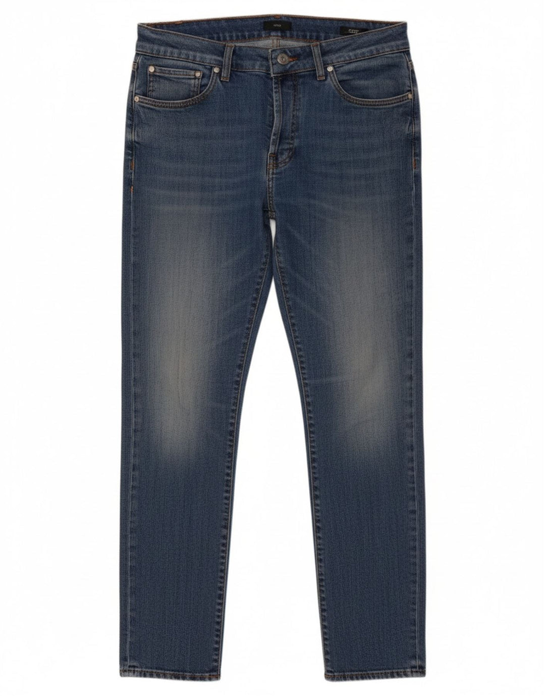 Liu Jo Męskie Scott Skinny Jeans W33 L29 Niebieski poliester