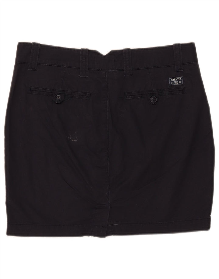 Damska mini spódniczka Woolrich W28 Średni granat