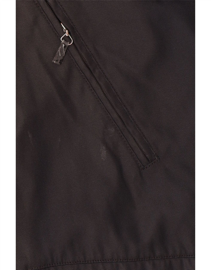 Płaszcz męski BURBERRY UK 40, duży, czarny, klasyczny, poliamidowy