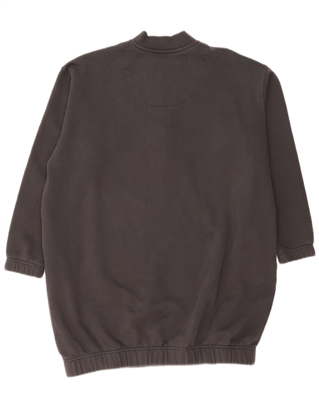 ADIDAS Damska bluza oversize z zamkiem błyskawicznym i zamkiem błyskawicznym, UK 24/26 2XL Szara