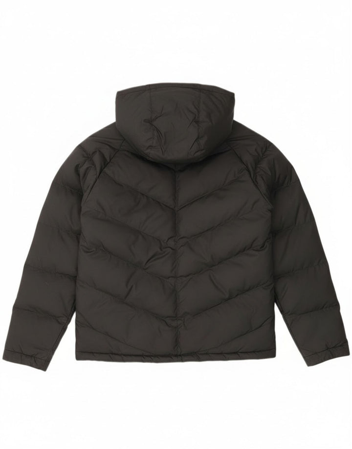 Dziewczęca wyściełana kurtka z kapturem i kapturem Nike 13-14 lat XL, czarna, poliestrowa