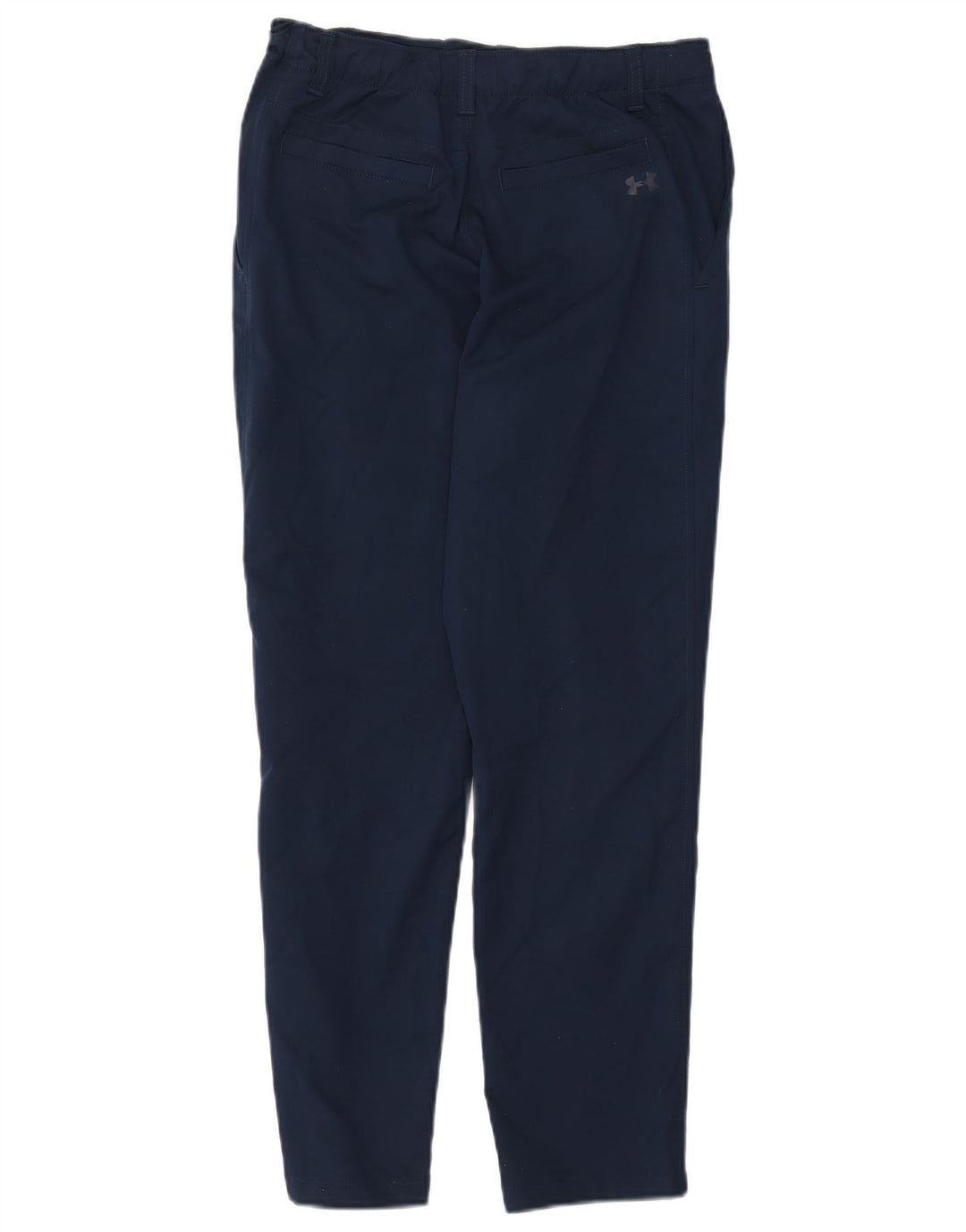 UNDER ARMOUR Boys Slim Casual Trousers 15-16 Years W29 L27 Navy Blue
