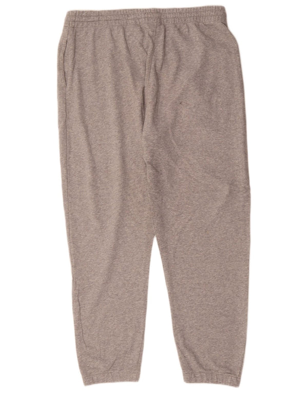 Męskie spodnie dresowe Reebok Joggers XL, szara, nakrapiana bawełna