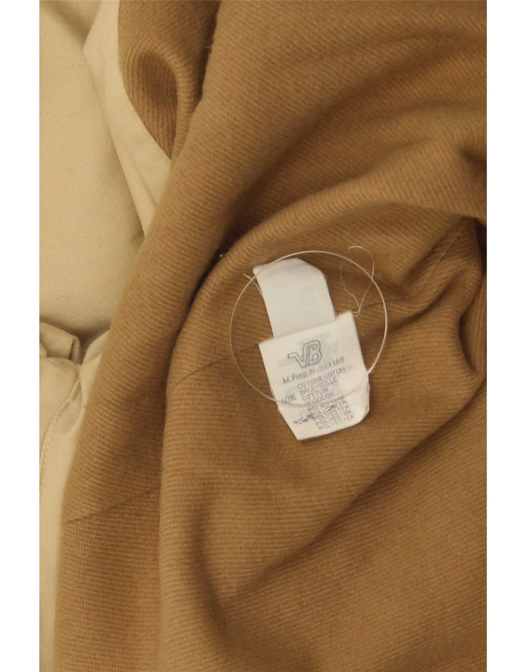 ELENA MIRO Damski płaszcz oversize UK 16, duży, beżowy, bawełniany