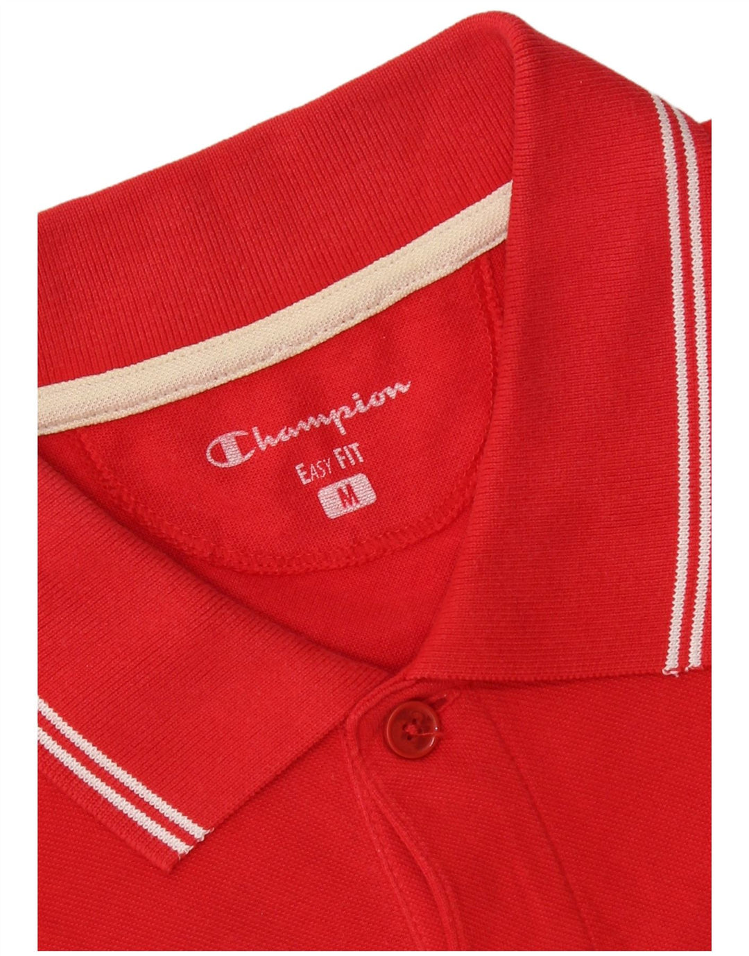Męska koszulka polo CHAMPION Easy Fit w kolorze średnio czerwonym