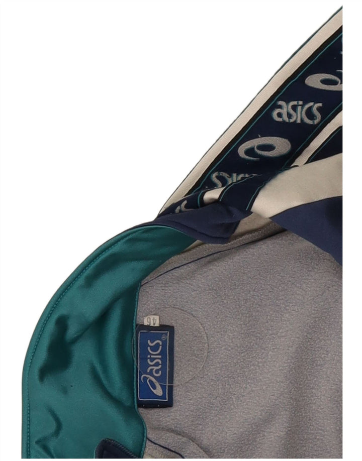 Męska kurtka dresowa Asics Graphic IT 46 Mały granatowy blok kolorów