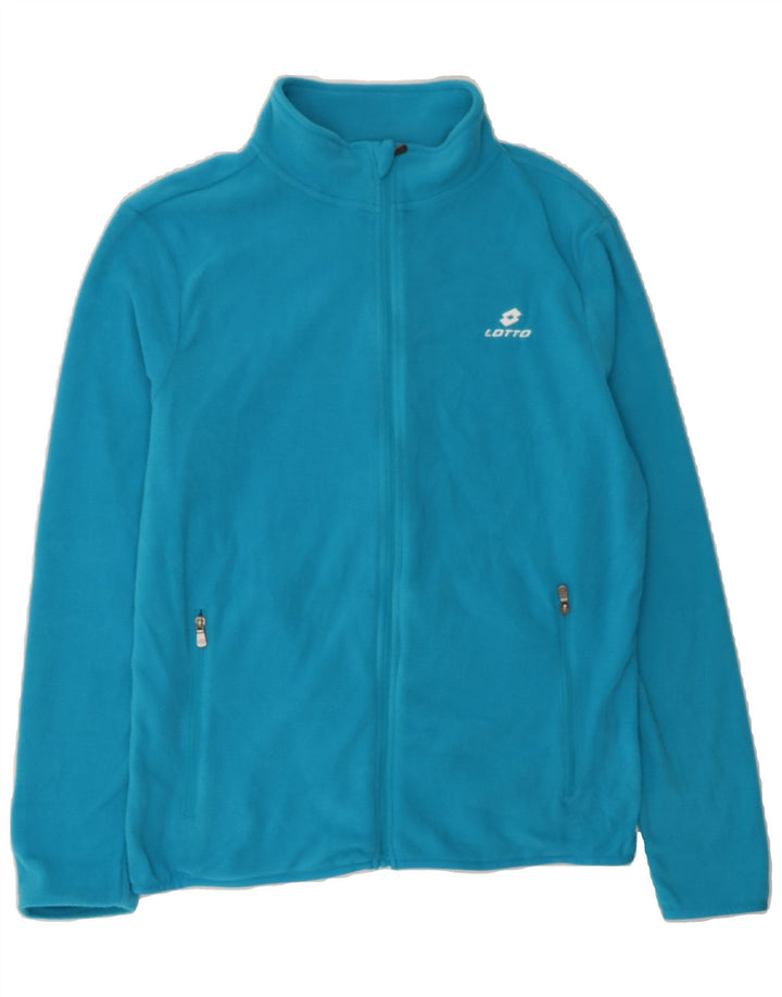 LOTTO Womens Fleece Jacket UK 20 2XL Blue Vintage Lotto and Second-Hand Lotto from Messina Hembry 