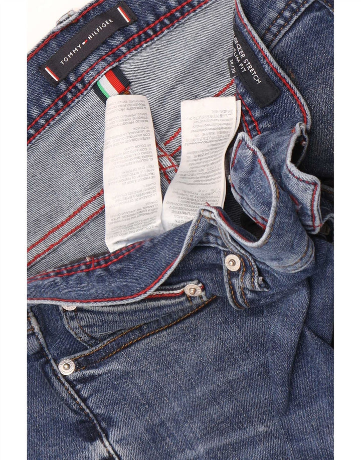Męskie jeansy Tommy Hilfiger Bleecker Stretch W34 L30 Niebieska bawełna