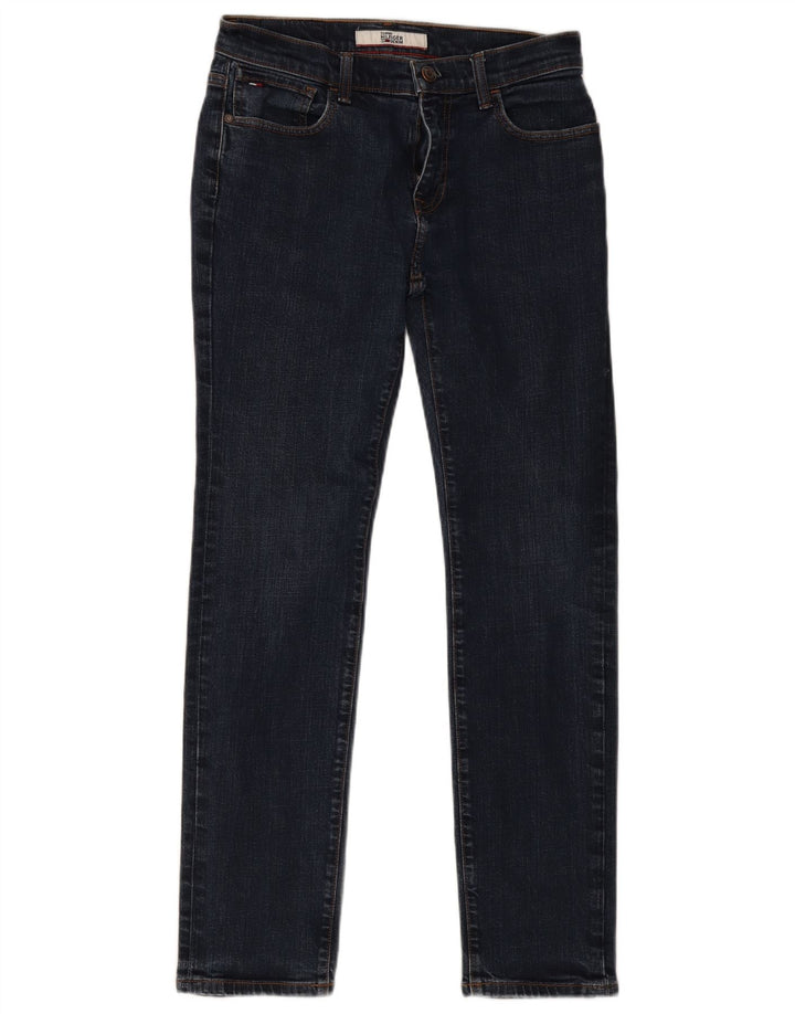 Męskie jeansy slim fit Tommy Hilfiger W30 L32 Niebieskie bawełniane