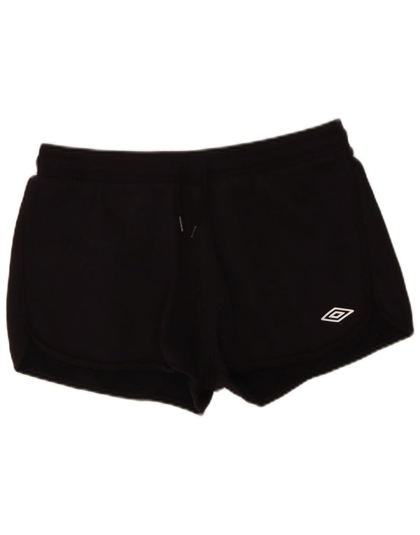 Damskie spodenki sportowe Umbro UK 14, średnia czarna bawełna