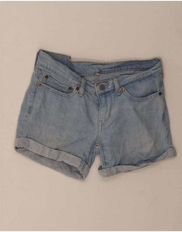 Damskie spodenki jeansowe Levi's W24 XS niebieskie