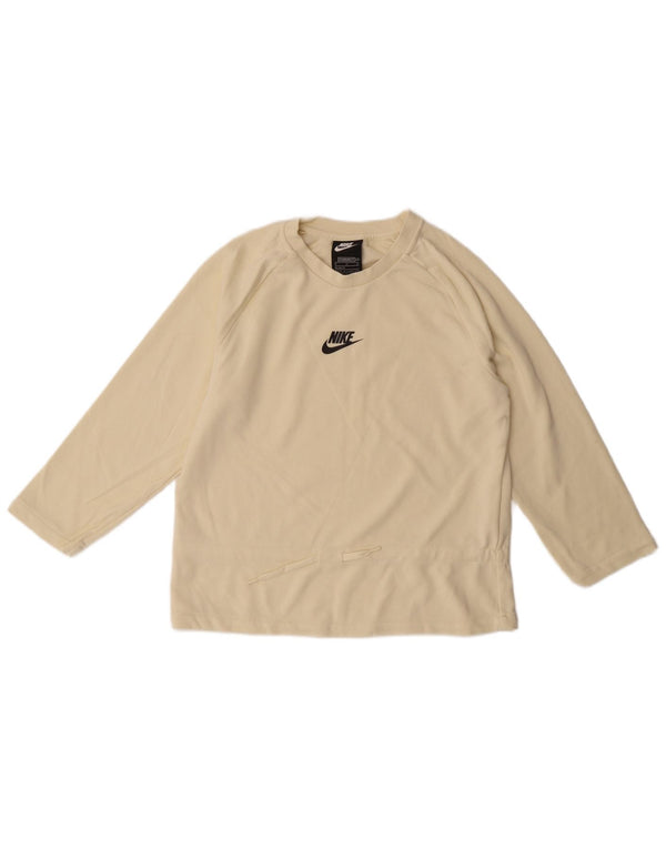 Bluza dziewczęca Nike, 13-14 lat, XL, biała, bawełniana