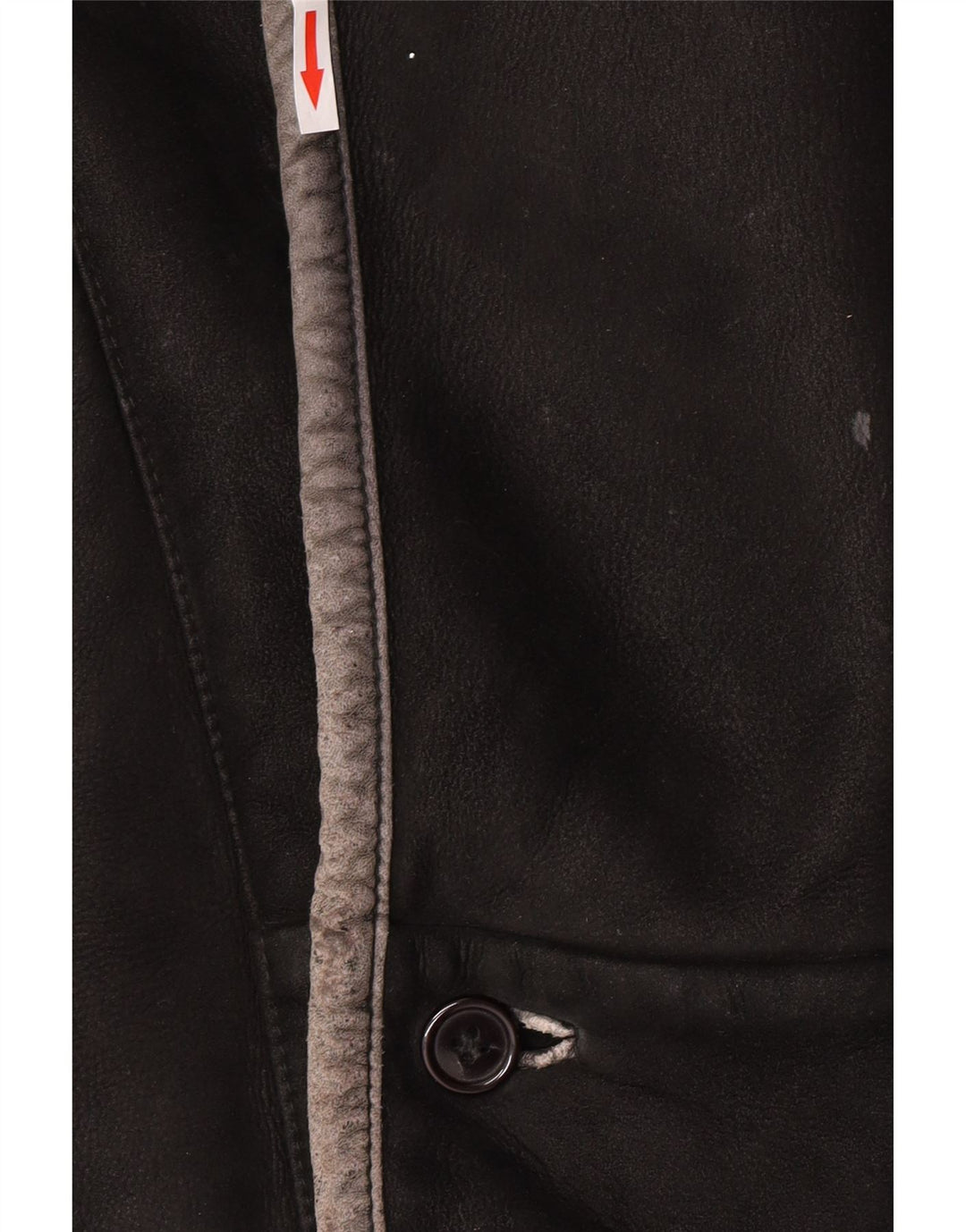 Vintage męska kurtka Shearling IT 50 Large Black Shearling