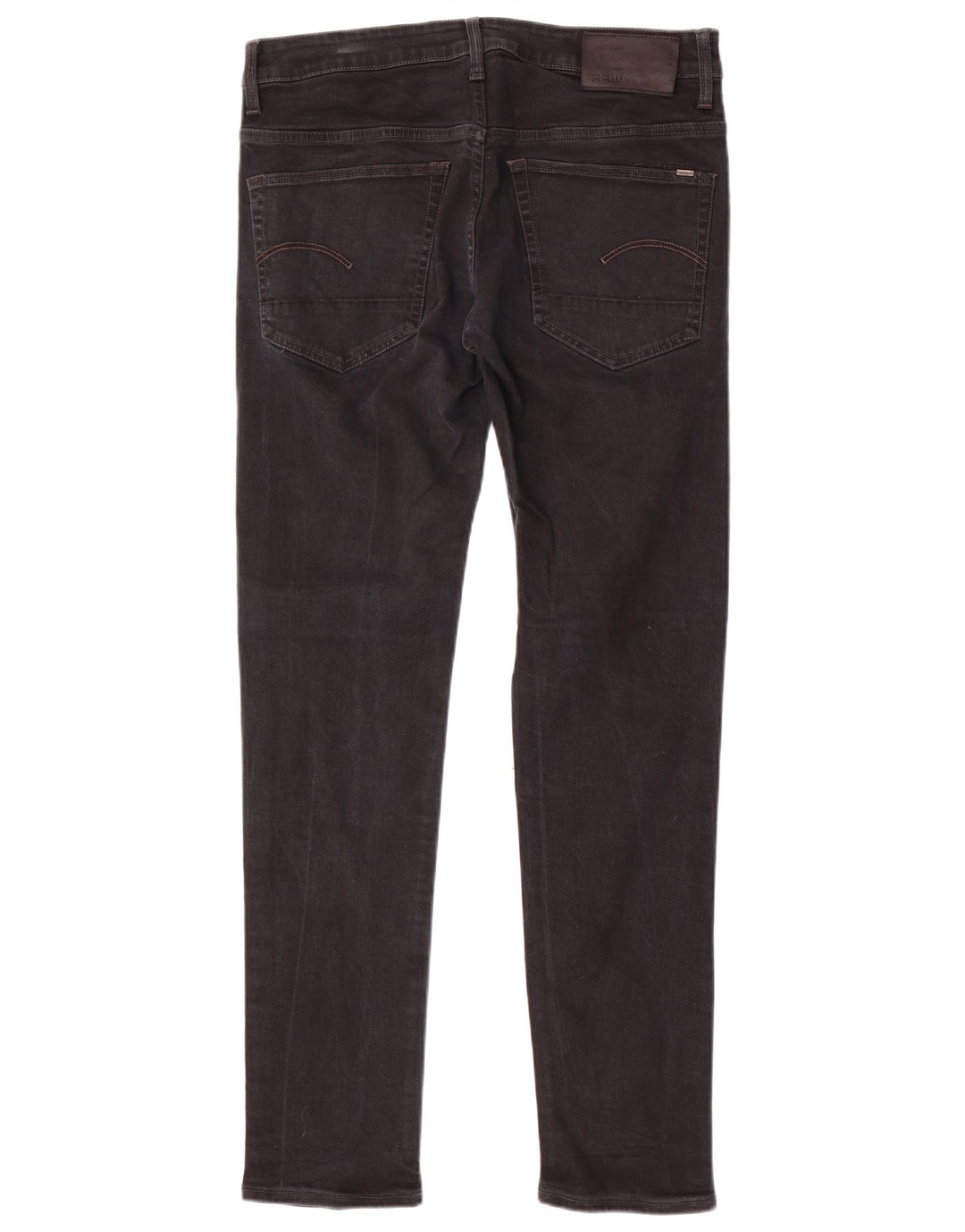 G-Star Męskie 3301 Slim Jeans W34 L34 Czarna bawełna