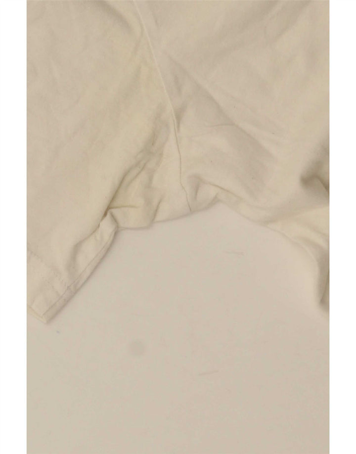 Męski T-shirt z grafiką Levi's, góra XL, biała bawełna