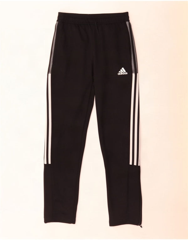 Chłopięce spodnie dresowe Adidas Aeroready 11-12 lat, czarny poliester