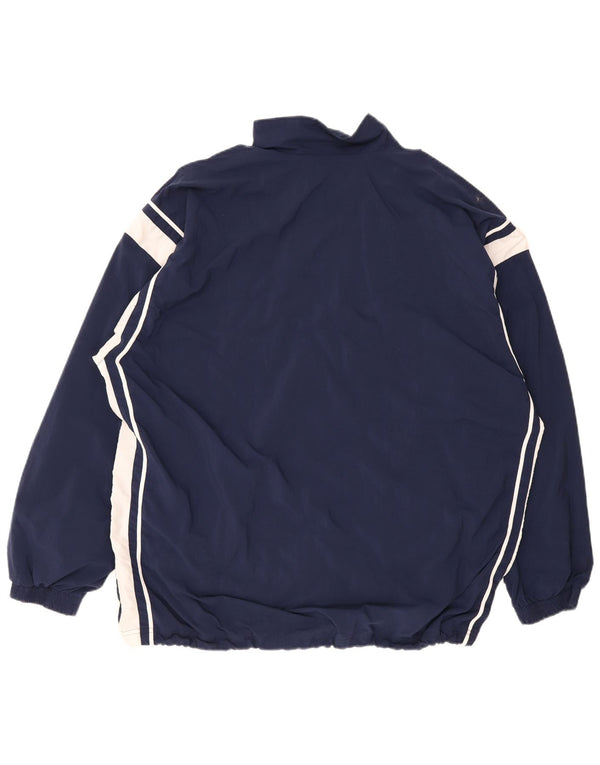 Męska kurtka dresowa Diadora 2XL Granatowy Nylon z blokami kolorów