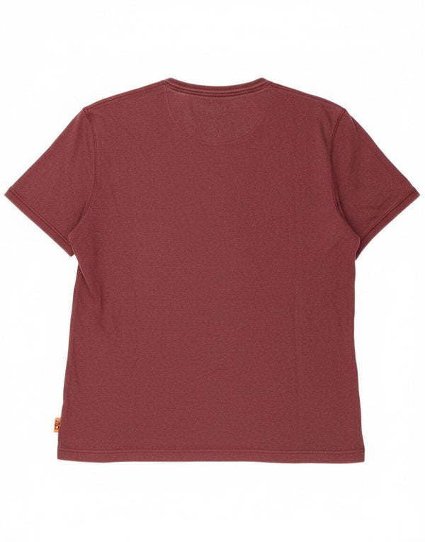 T-shirt męski Superdry 2XL, bordowy