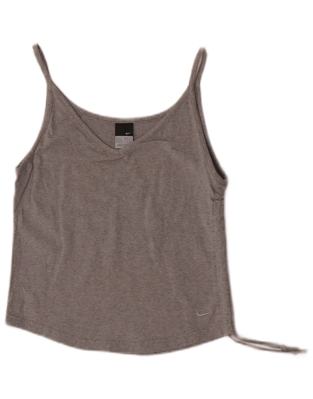 Damski top Nike Crop Cami Top UK 14/16, duży, szary
