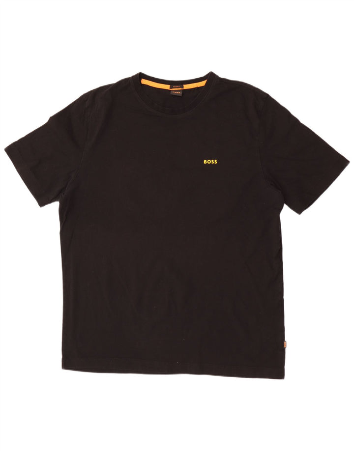 Męska koszulka z grafiką Hugo Boss Top 2XL w kolorze czarnym