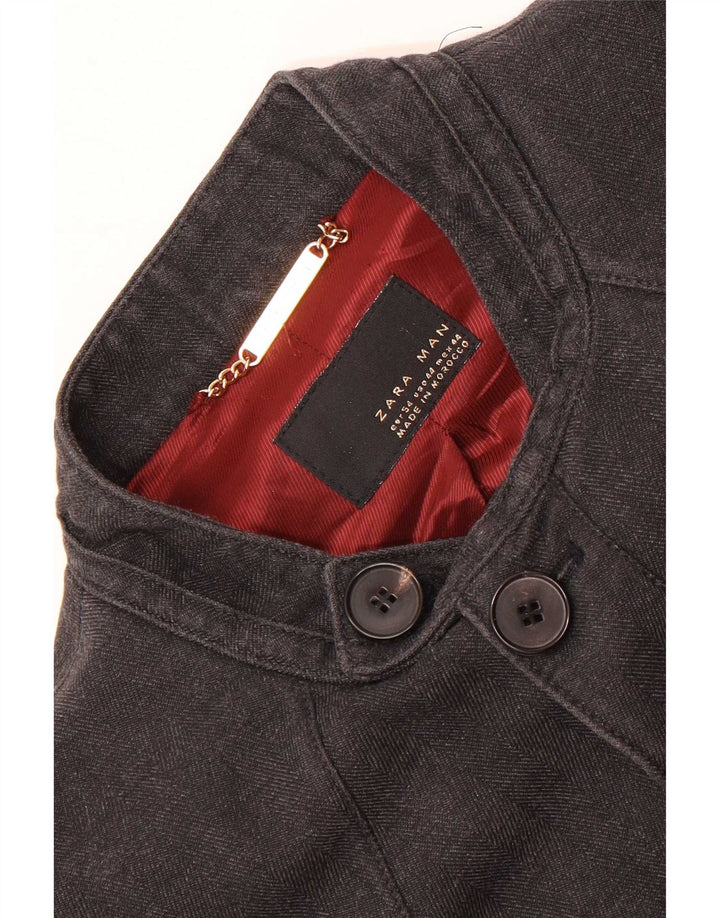 Męska kurtka wojskowa Zara EU 54 XL szara