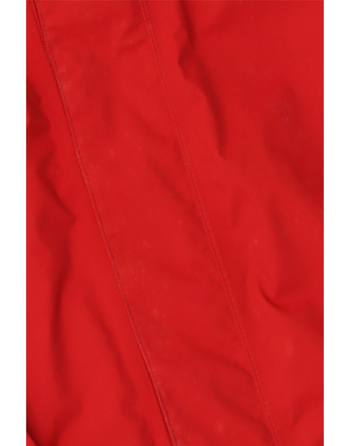 Męska kurtka przeciwdeszczowa Jack Wolfskin UK 40/42, duża, czerwona, poliamidowa