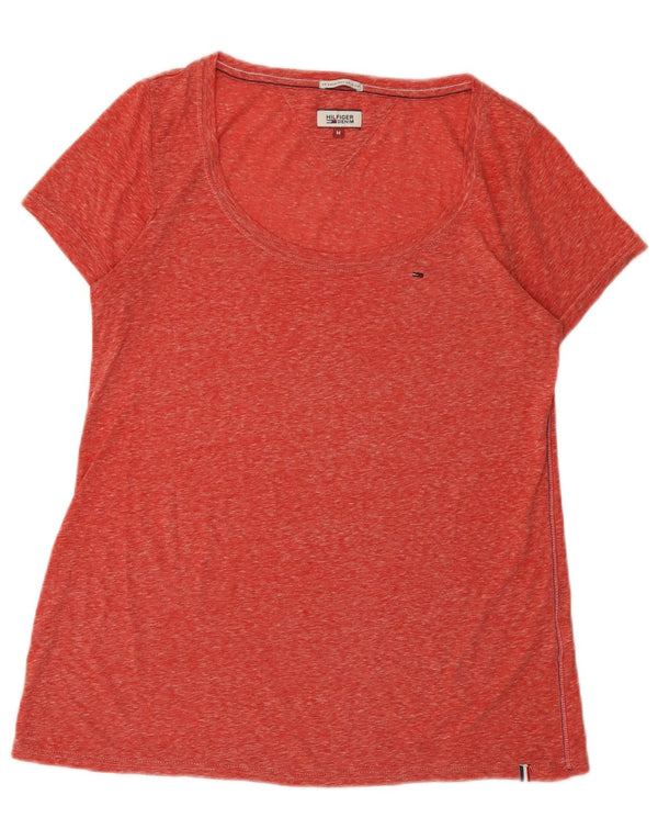 T-shirt damski Tommy Hilfiger Top UK 14 Medium Red Flecked