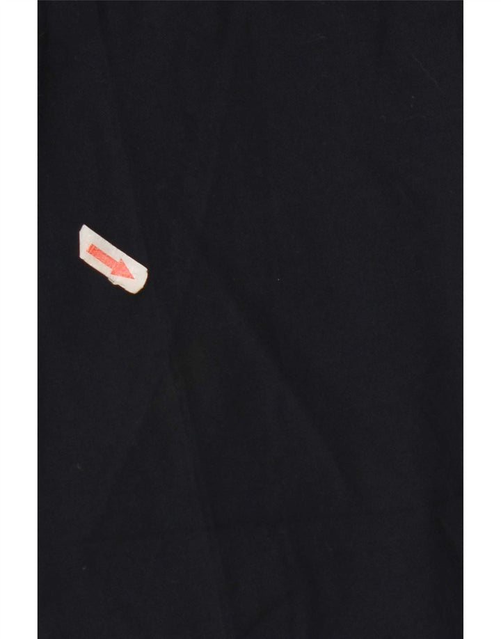 Damskie spodnie garniturowe Marks & Spencer o regularnym kroju W36 L29 Granatowe