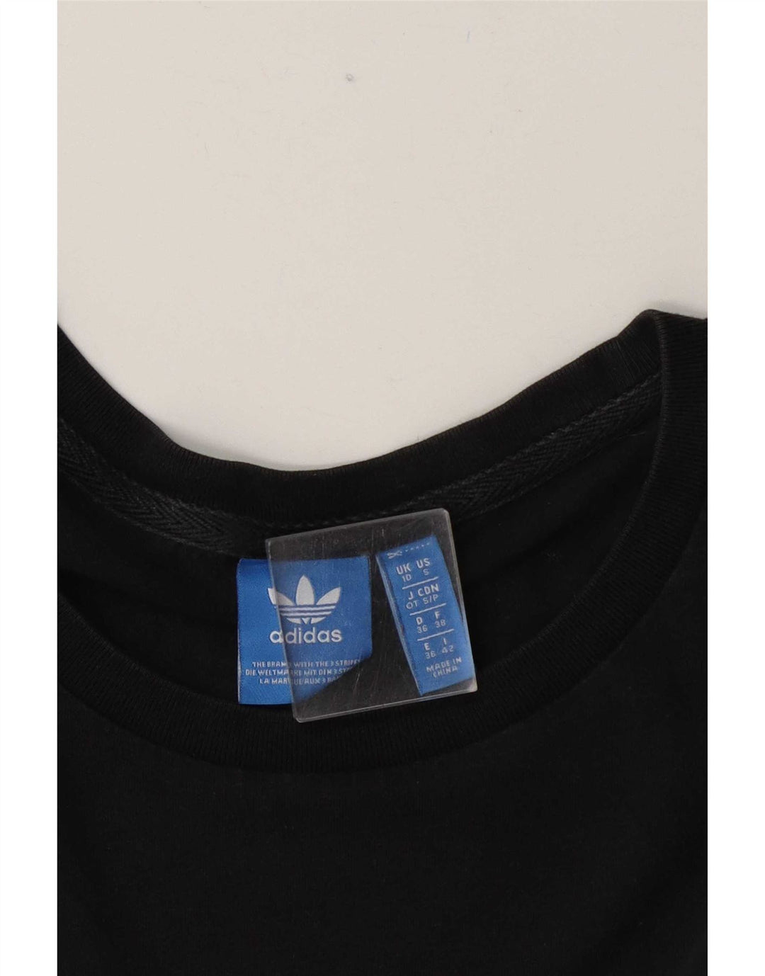 Damska koszulka Adidas Oversized Graphic Top UK 10 Small Black