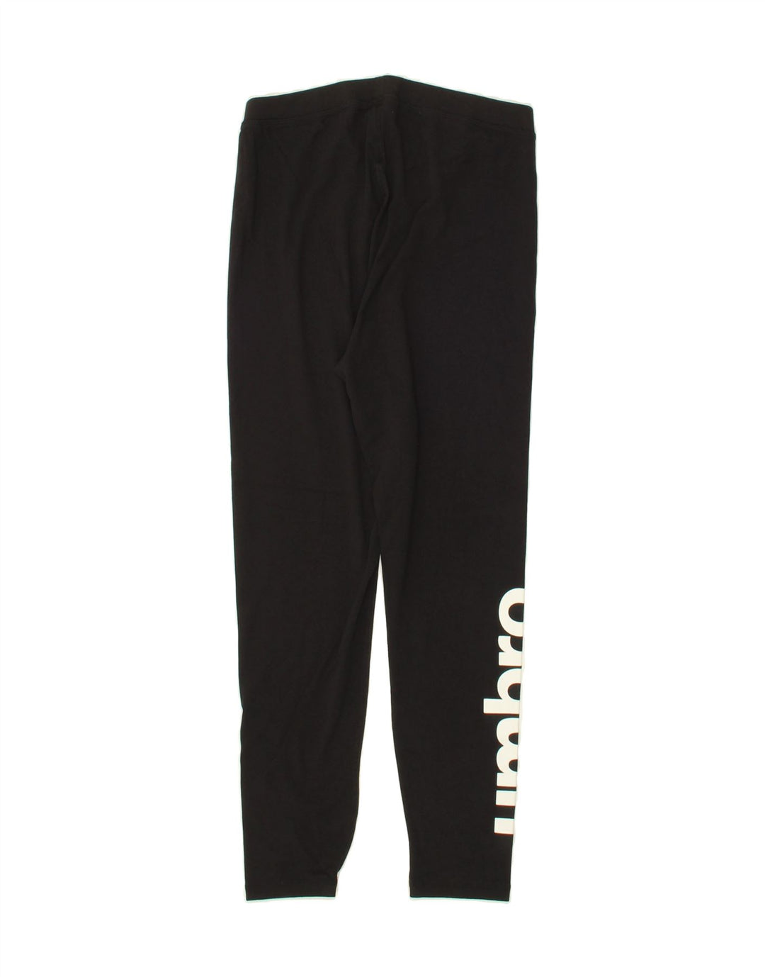 UMBRO Womens Graphic Leggings UK 14 Large  Black Cotton Vintage Umbro and Second-Hand Umbro from Messina Hembry 