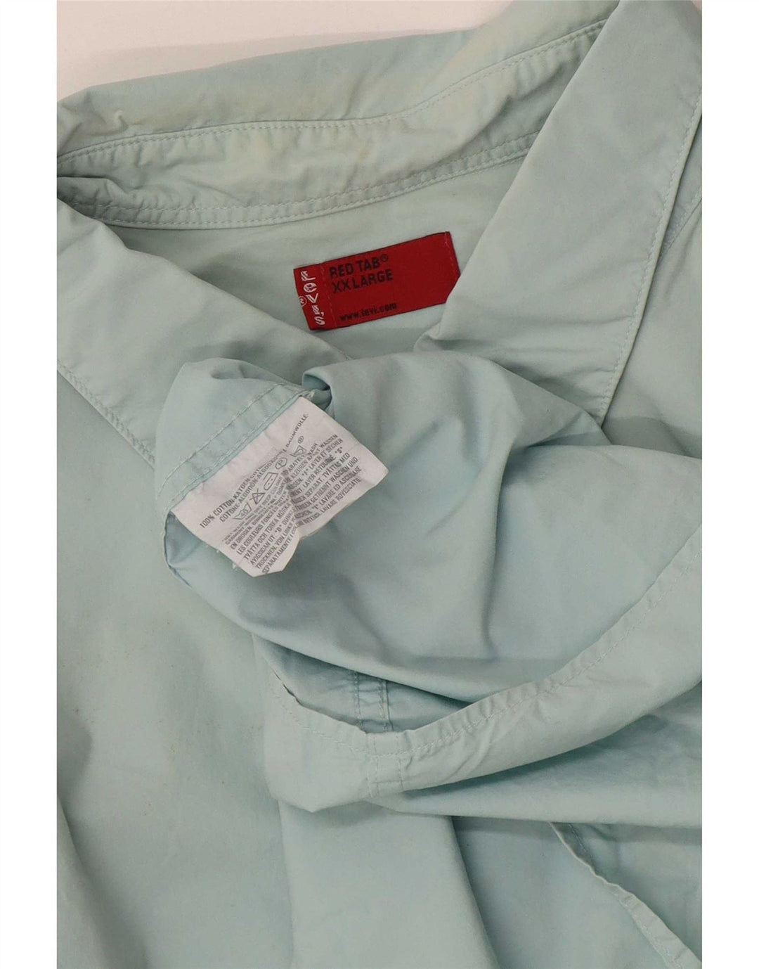 Koszula męska Levi's 2XL niebieska, bawełniana
