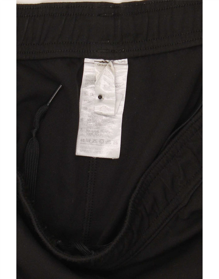 Męskie spodnie dresowe Adidas Aeroready Graphic XL, czarne, poliestrowe