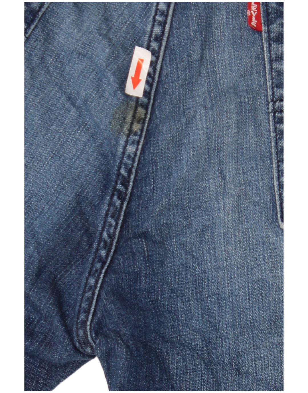 Męskie spodenki jeansowe Levi's 527 W36, duże, niebieskie
