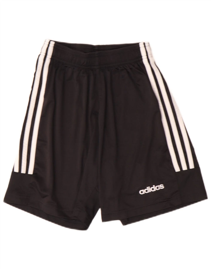 Męskie spodenki sportowe ADIDAS, małe, czarne, poliestrowe