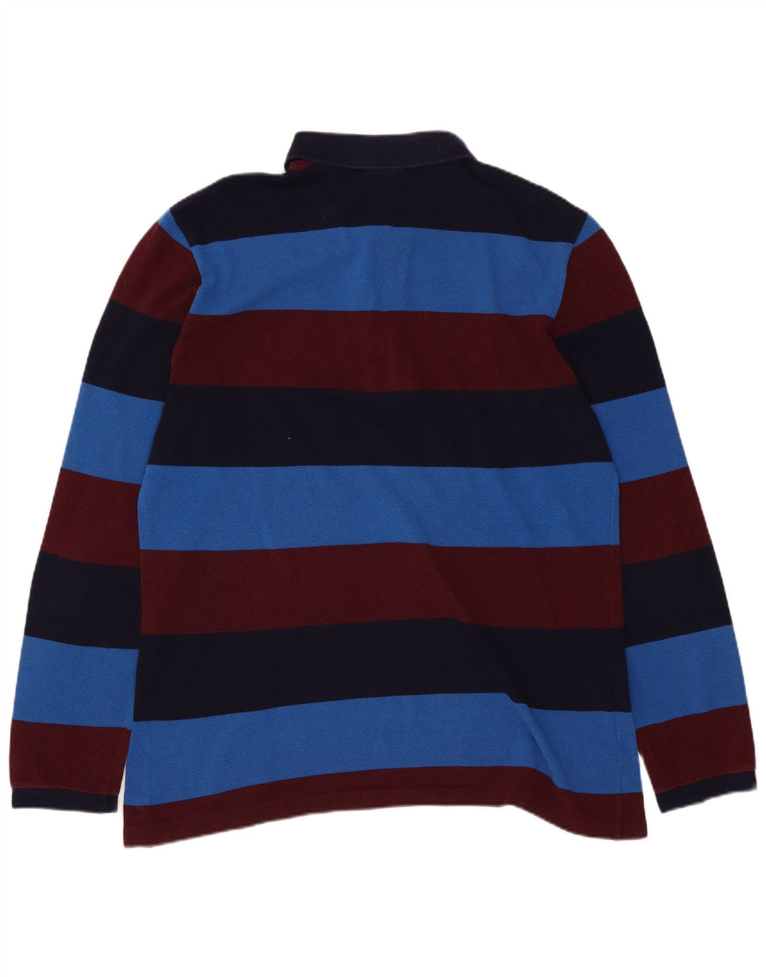 Męska koszulka polo do rugby Lacoste, rozmiar 4, średnie, wielokolorowe paski