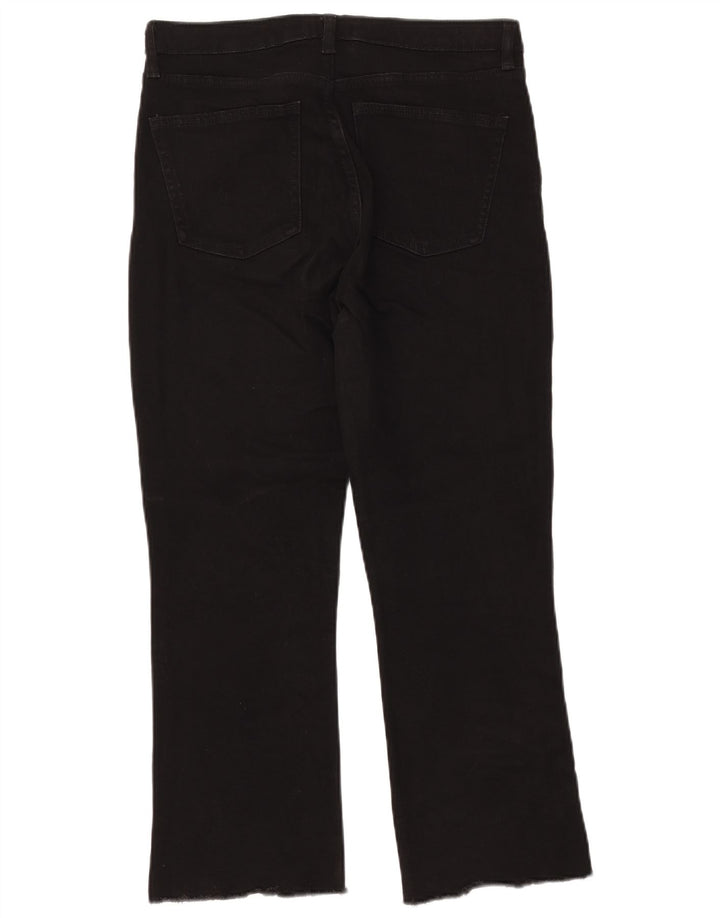 Damskie jeansy Bootcut z wysokim stanem Zara EU 40 Medium W30 L26 Czarne