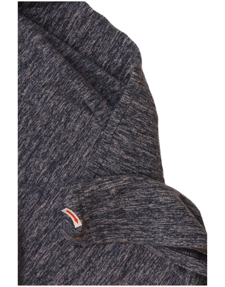 T-shirt męski HOLLISTER, mały, bawełniany w granatowe plamki