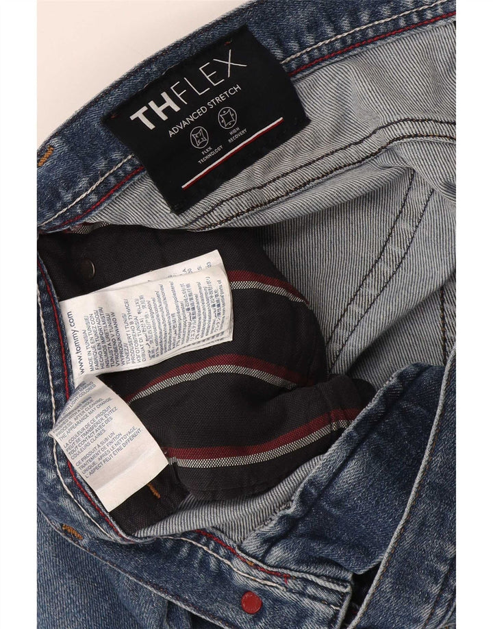 Męskie jeansy slim fit Tommy Hilfiger W34 L31 Niebieskie bawełniane