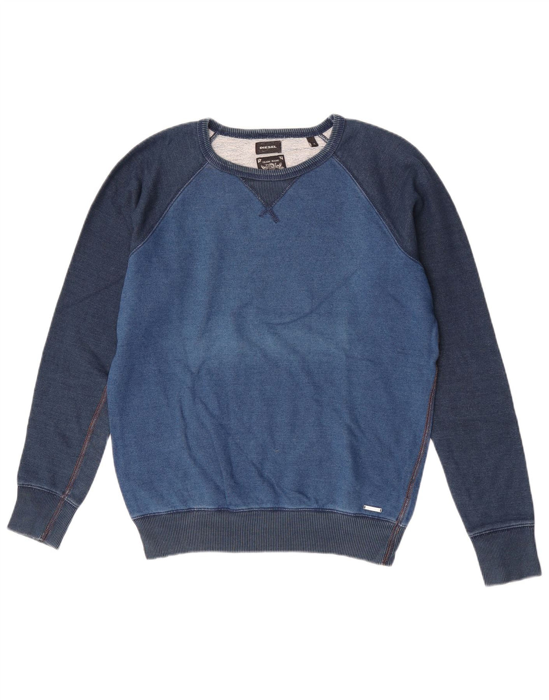 Bluza męska Diesel, bawełniana, w kolorze średniego błękitu