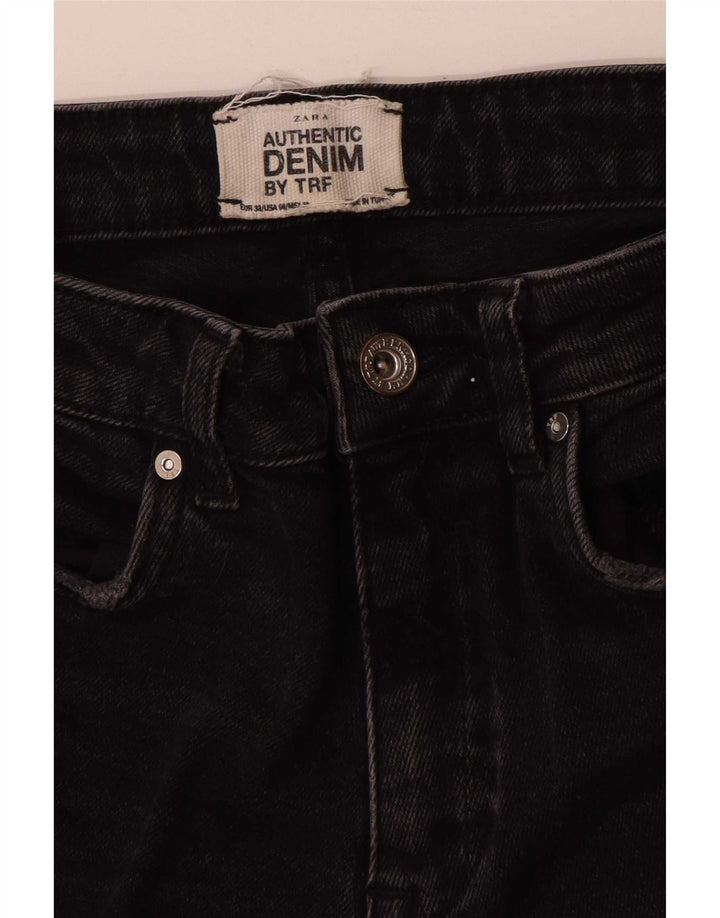 Damskie jeansy Zara w trudnej sytuacji EU 38 Small W28 L26 czarne