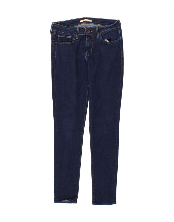 LEVI'S Womens 711 Skinny Jeans W28 L29 Blue Vintage Levi's and Second-Hand Levi's from Messina Hembry 