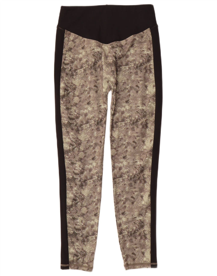 Legginsy damskie Ellesse UK 10 Small, zielony, kamuflażowy poliester