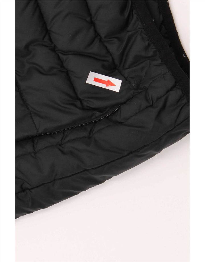 Damska ocieplana kurtka z kapturem Ellesse UK 24 4XL Czarny poliester