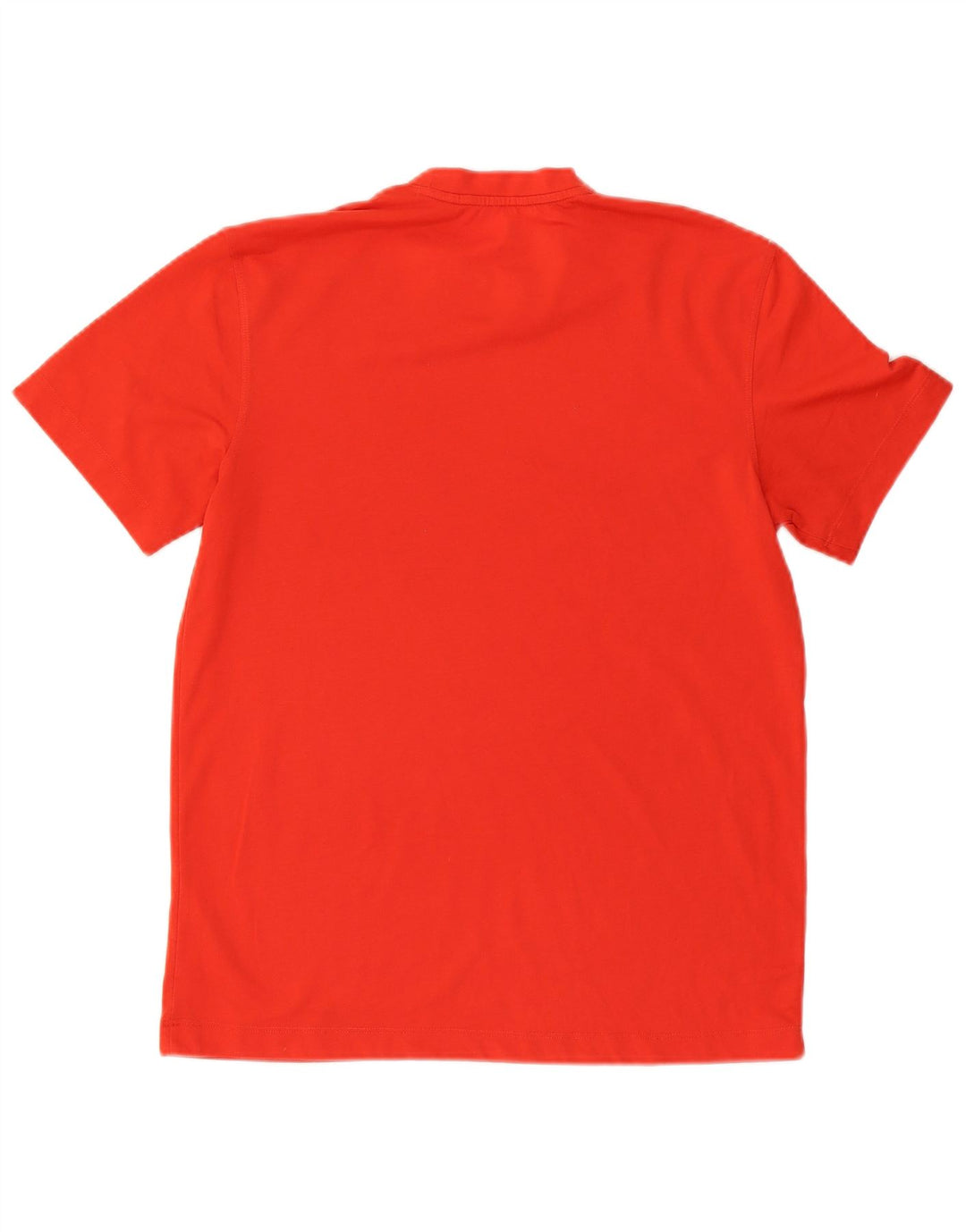 Męski T-shirt z grafiką Champion, mały, czerwony, poliestrowy