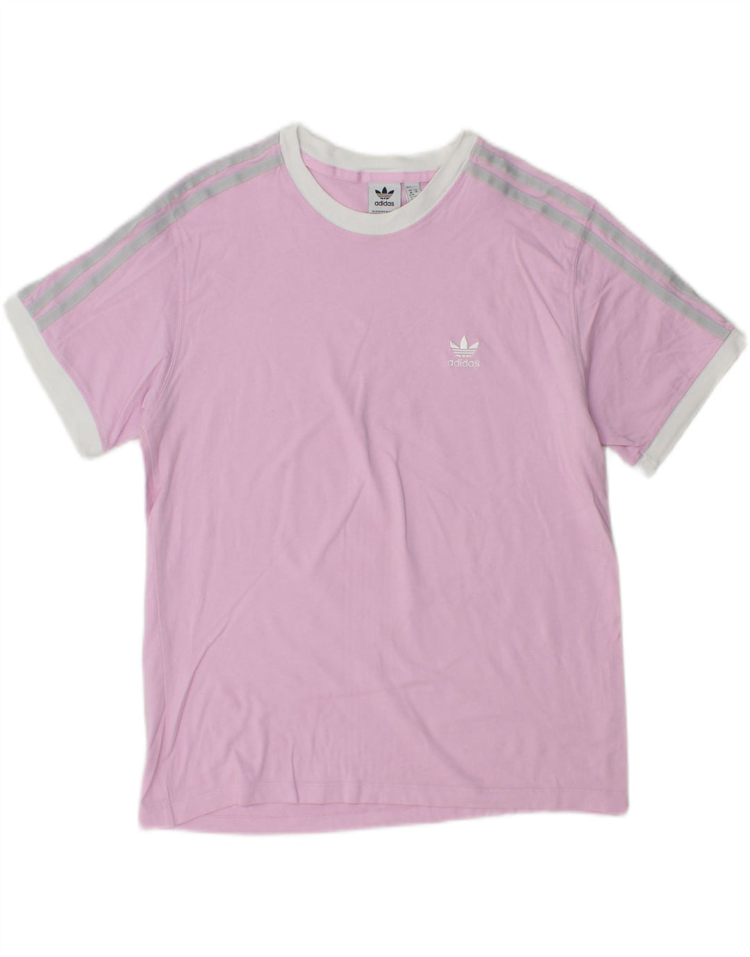 ADIDAS Womens T-Shirt Top UK 12/14 Medium Purple
